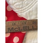 Enfocus Studio Polka Dot Dress Women's Fit & Flare Cowl Neck Sleeveless Red, 14 Photo 4