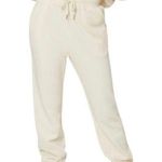We Wore What NWT Women's XS Off White Jogger Style Sweatpants Pants Workout Gym Photo 0