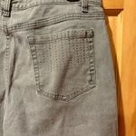 Jones New York  Jeans Lexington Straight Sz 14 Silver Stud Embellished Pockets Photo 2