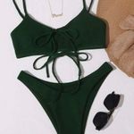 SheIn Green Bikini NWOT NEVER WORN  Photo 0