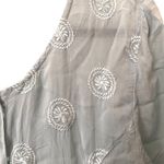 Johnny Was Vintage Embroidered Crinkle Midi Dress Medium Photo 2