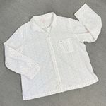 Victoria's Secret Victoria’s Secret Embroidered Neon Print Pajama Shirt White Multi Large Photo 11