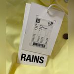 NWT Curve Women’s Rains Waterproof Raincoat Yellow Hooded Trench Coat Size M Size M Photo 5