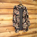 Anthropologie  Eva Franco Velvet Kimono Jacket Top Photo 3