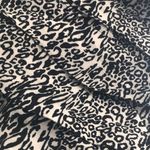 Mandee Tiered animal print mini skirt Size M Photo 1