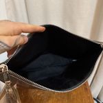 Rebecca Minkoff NWT LimeLife By Alcone Metallic Wristlet Pouch Envelope Purse Photo 10