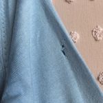 Equipment  Femme Silk Wool Geometric‎ Print Long Sleeve Sz S Blue Photo 6