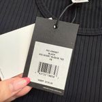 RE/DONE x Hanes Women’s Size XS 60s Slim Tee Shirt Black Ribbed Cotton Basic NWT Photo 3