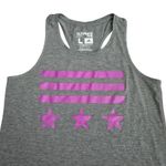 Adidas  Gray Ultimate Tee Racerback Sleeveless Tank Top Large Photo 2