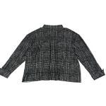 Norma Kamali Oversized Glen Plaid Boyfriend Shirt Blouse Photo 13