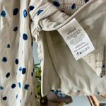 Aritzia Wilfred Lolita Cropped Blouse With Navy Polka Dots Photo 9