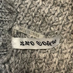 Uno Core Gray Knit Cowl Neck Poncho Sweater OS Size undefined Photo 4