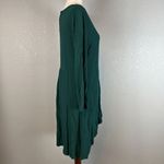 Cut Loose Womens Tunic Mini Dress Size M Dark Green V Photo 5