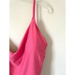 J.Crew Classic Basic One Piece Bathing Suit Pink Size 22 Plus NEW Photo 4