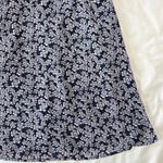 Essue E.Ssue Women's Medium Blue Floral Prairie Mini Dress Spring Photo 6