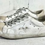 Golden Goose  Superstar Genuine Leather Low Top Distressed Sneakers White 39 Photo 5