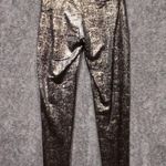 Spanx Velvet Shine Metallic High Rise Party New Years Club Leggings Sz Medium Photo 2