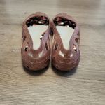 Melissa  + Jason Wu Women's Rose Gold Metallic Woven Flats size 6 Designer Collab Photo 5