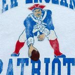 🔃New England Patriots Team Apparel White Short Sleeve Tee Shirt Photo 3