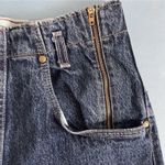 Levi's Vintage Levi’s 573 Ultra High Rise Flat Front Tapered Leg Brown Tab Jeans Photo 4