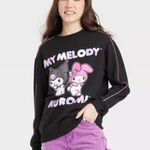 Macy's Black My Melody Kuromi Sweatshirt Photo 5