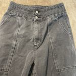 BDG  High Rise Baggy Jeans Womens 26 Relaxed Fit Patch Pockets Charcoal Dark Photo 1