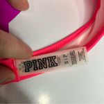 PINK - Victoria's Secret PINK Victoria’s Secret bikini top hot pink size small Photo 3