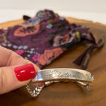 Brighton Vintage  Sisters (ID) Bracelet Silver Plated Retired Pattern Photo 0