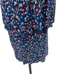 Comptoir Des Cottoniers Blue Floral Skirt Set Skirt and Blouse Size Large Photo 6