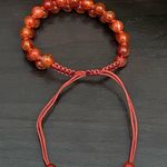 Carnelian Natural Stones Braided Adjustable Boho Stackable Cord Bracelet Photo 4