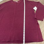 Arizona Jeans Arizona Jean Co NEW burgundy Long Length Knit Sweater NWT ~ Women’s Size XL Photo 11