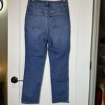 Madewell  Curvy Stovepipe Jeans Medium Wash Fitted Hourglass High Waisted 28x29 Photo 2