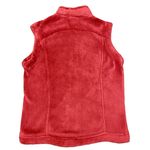 Avalanche Fleece Vest Womens Size Small Red Stand Collar Sleeveless Activewear Photo 1
