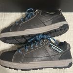 Caterpillar CAT women’s dark gray steel toes shoes, size 5 Photo 2