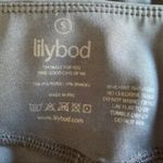 Lilybod  Black Moto Style Mesh Panel Activewear Leggings Women’s Small Athleisure Photo 5