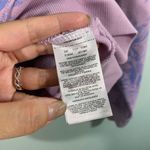 Columbia  PFG Women Pink & Purple Leaves Print Pullover Hoodie Size S Photo 4