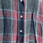 ZARA  Plaid Flannel Tunic Shirt Dress size M Photo 6