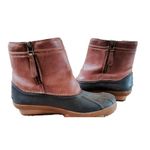 Sperry Top Sider STS80770 Women 7 Brown Leather Waterproof Saltwater Duck Boot Photo 5