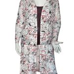 Almost Famous Graffiti Love Print Sheer Duster Photo 0