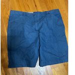 White Stag Bermuda Shorts Denim Look Pockets Blue Size 18 NWT Photo 0