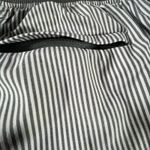 Athleta Gray White Striped Brooklyn Ankle Pants Size 2 Pull On Stretch Casual Photo 6