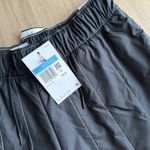 Nike NWT Black Curve Plush Trousers Sz Medium Womens Quilted Swoosh Logo Photo 11