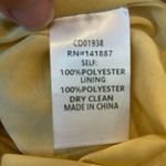 TCEC Metallic Gold  Mini Cocktail Dress With Ruffles Women's Size Large Photo 6