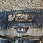 Silver Jeans  Womens 27/22.5 Blue Faded Suki Capri Mid Rise Photo 2