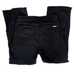 Michael Kors NEW  crop flared jeans Black size 4 Button Fly High Waist Photo 9