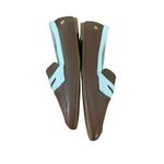 Lauren Ralph Lauren Adison Size 11B Women’s Brown Tan White Penny Loafer Leather Photo 2