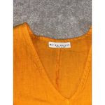 Bryn Walker  Women's Linen Boxy Fit Oversized Shirt Sz S Lagenlook Beach Coastal Photo 4