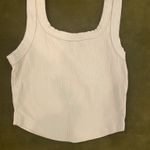 Madewell  Ribbed Tank Top Light Green Photo 1