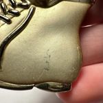 AJC Kitten Kitty Cat In A Boot Gold Tone Brooch Pin Photo 2