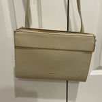 Vegan Leather Crossbody Purse Gold Photo 2